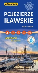 Mapa turystyczna - Pojezierze Iławskie laminowana - praca zbiorowa