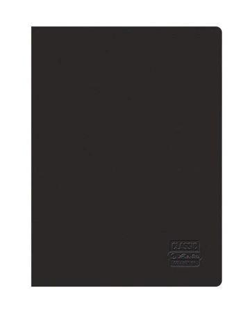 Zeszyt B5/60K kratka Rainbow Classic czarny (5szt) - HERLITZ