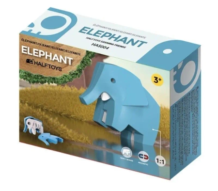 HalfToys składany Słoń - Qelements
