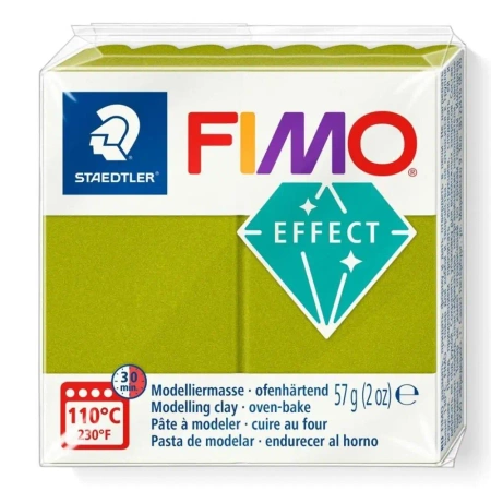 Masa termoutwardzalna Fimo 57g zielony metaliczny - Staedtler