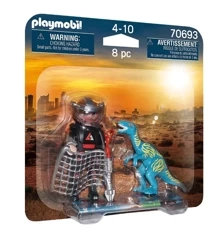 Figurki Duo Pack 70693 Polowanie na Welociraptora - Playmobil