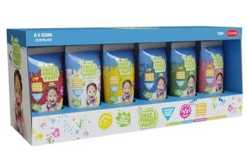 Farba dla malowania twarzy 65ml 6-pak - Boti