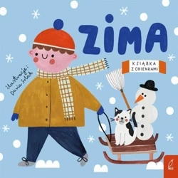 Zima. Książka z okienkami - praca zbiorowa
