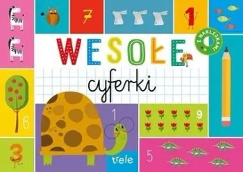 Wesołe cyferki. Blok z tekturą - praca zbiorowa