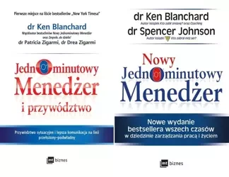 Nowy Jednominutowy Menedżer, pakiet 2 książek - Ken Blanchard, Spencer Johnson, Magda Witkowska