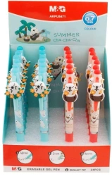Długopis żelowy Cha Cha niebieski (24szt) - M&G