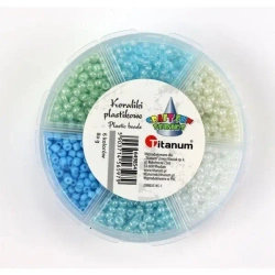 Koraliki plastikowe 3mm 6 kolorów - Titanum