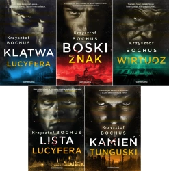 Cykl Adam Berg PAK 1-5 Krzysztof Bochus Lista Znak Klątwa Wirtuoz Kamień - Krzysztof Bochus