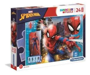Puzzle 24 maxi Super kolor Spiderman - Clementoni
