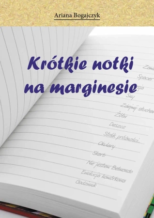 eBook Krótkie notki na marginesie - Ariana Bogajczyk epub mobi