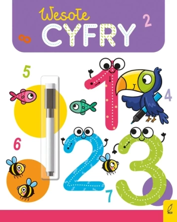 Wesołe cyfry. Pisz i ścieraj! - Ewelina Protasewicz