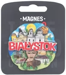 Magnes I love Poland Białystok ILP-MAG-C-POD-07 - Pan Dragon