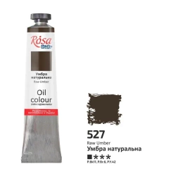Farba olejna raw umber 527 45ml - Rosa