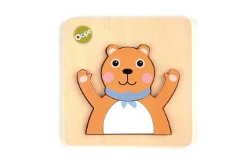 Układanka Puzzle 3D Miś - Oops