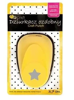 Dziurkacz ozdobny 3,7cm gwiazda - Dalprint dpCraft