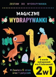2w1 Wydrapywanka i kolorowanka - Tobby - 3+