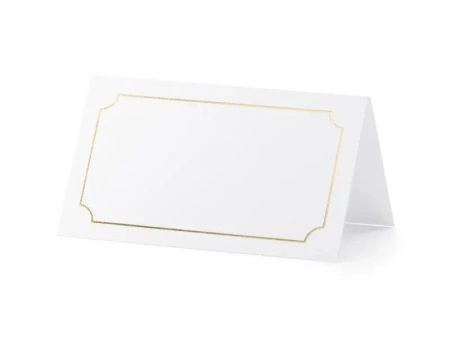 Wizytówki na stół 9,5x5,5cm 10szt - PartyDeco