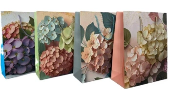 Torba prezentowa L kwiaty MIX - Wydawnictwo Diecezjalne i Drukarnia w Sandomierzu