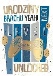 Karnet B6 PR-358 Urodziny (pad) - Kukartka