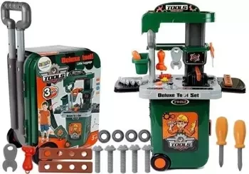 Zestaw narzędzi w walizce - Leantoys