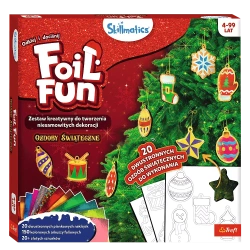 Skillmatics, Foil Fun. Ozdoby świąteczne. Zestaw kreatywny