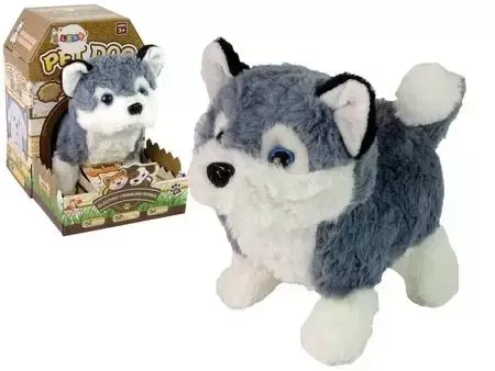 Maskotka interaktywna Husky - Leantoys