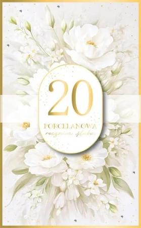 Karnet Rocznica Ślubu 20 - Armin Style