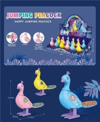 Nakręcany paw MIX - Merkpol