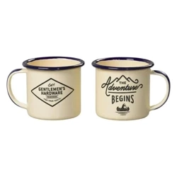 Kempingowy zestaw do espresso - kremowy - Gentlemen's Hardware