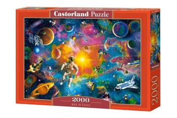 Puzzle 2000 Man in Space CASTOR - Castorland