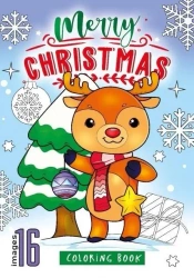 Kolorowanka A4 16 obrazków Boże Narodzenie Święta - Praca zbiorowa