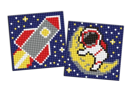 Diamentowa mozaika naklejka Kids - Kosmonauta - Ideyka