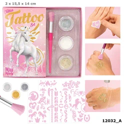 Zestaw brokatowych tatuaży Miss Melody 12032A - DEPESCHE