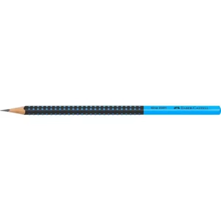 Ołówek Grip 2001 Two Tone niebieski (12szt) - Faber Castell