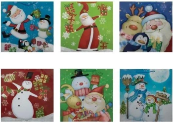 Torebka ozdobna laminowana PL-11 mega Święta - Panorama