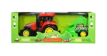 Traktor z maszyną polski moduł dźwiękowy - SWEDE