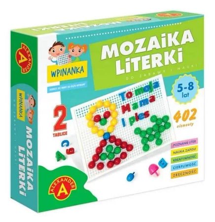 Wpinanka - Mozaika Literki ALEX - praca zbiorowa