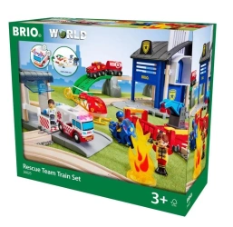 Brio Zestaw Deluxe Straż Pożarna i Policja - Ravensburger
