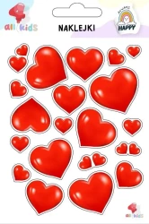Naklejki dla dzieci Serca Walentynki 1 - All4Kids