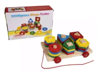 Wózek z piramidkami, drewno 1007875 - Norimpex