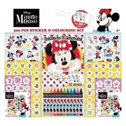 Zestaw do kolorowania i wyklejania Minni 500szt - Jiri models