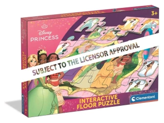 Puzzle dywan Księżniczki - Clementoni