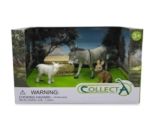Zwierzęta na farmie 4szt - Collecta