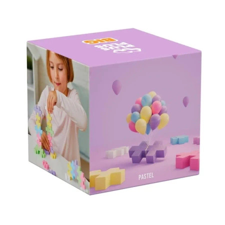 Klocki Plus-Plus Big Pastelowe 100el - Plus-Plus