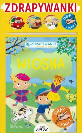 Zdrapywanki z Manią i Tyniem. Wiosna - Magdalena Młodnicka, Agnieszka Matz