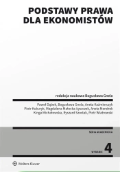 Podstawy prawa dla ekonomistów w.4 - Bogusława Gnela, Paweł Dąbek, Aneta Kaźmierczyk ...