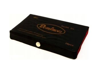 Domino czarne 28szt etui - Grapet