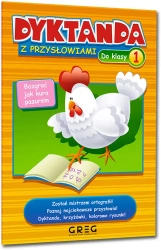 Dyktanda z przysłowiami do klasy 1 - Marta Kurdziel, Alicji Karczmarskiej-Strzebońskiej, Marcin Południak