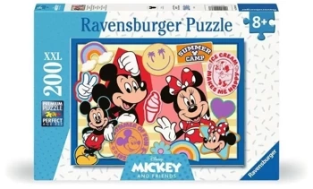 Puzzle XXL 200 Mickey and Minnie - Ravensburger