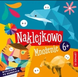 Naklejkowo Junior 6+ Mnożenie - Anna Borchard